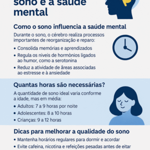 A Relação Entre Sono e a Saúde Mental